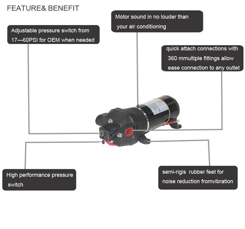 Whaleflo fresh water pump