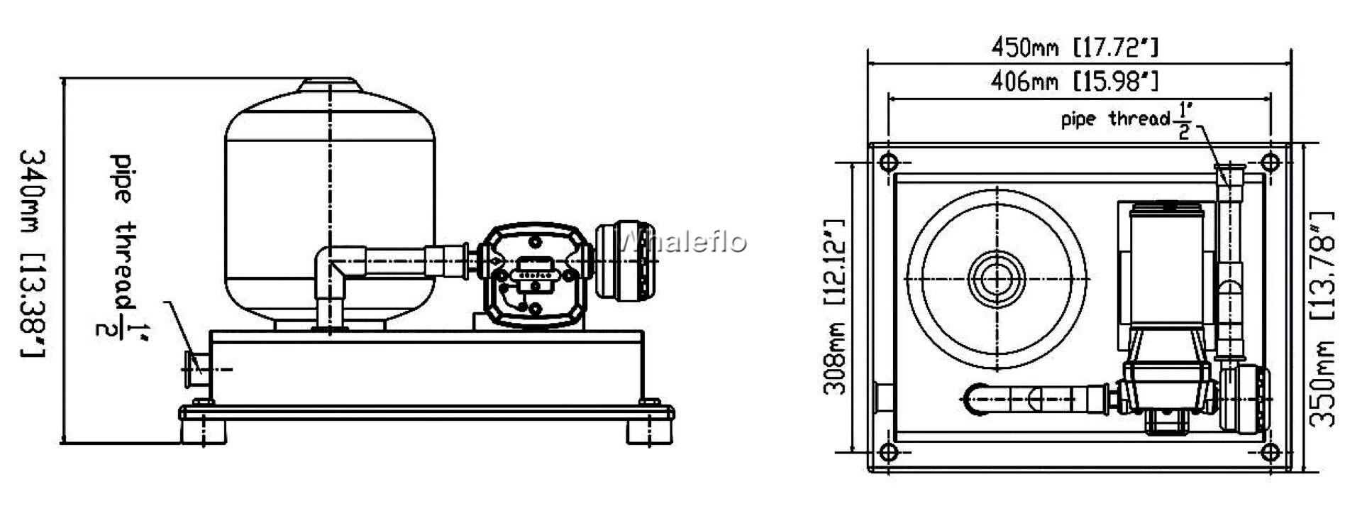 5L tank with single pressure pump