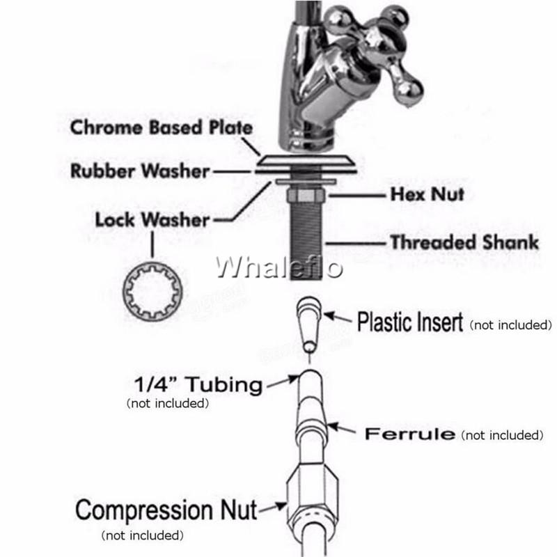 Whaleflo 1/4" faucet