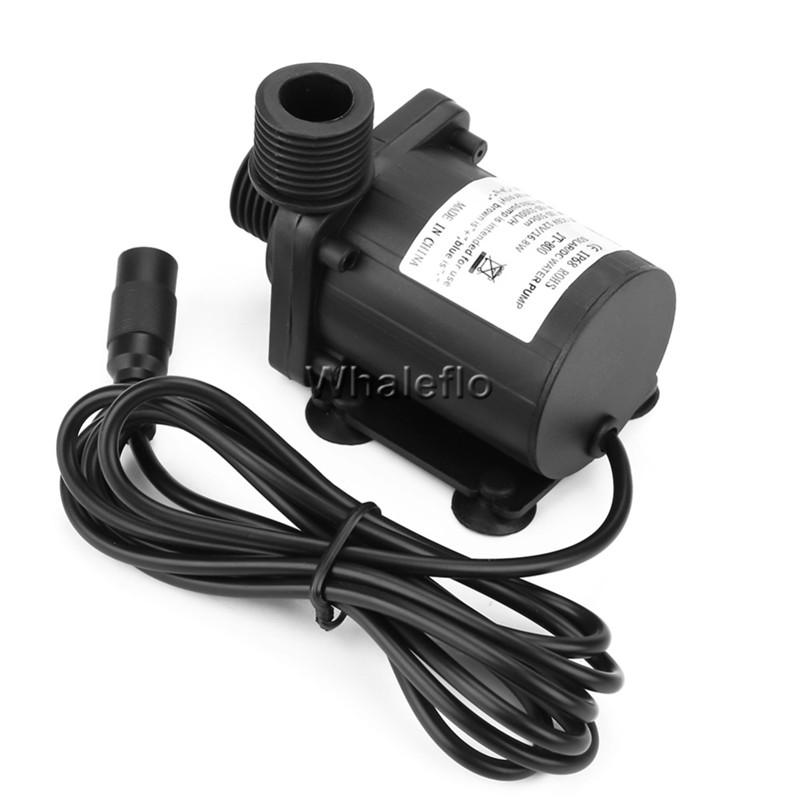 12V 24V DC Mini Brushless Submersible 1000L/H Low Noise Boost Water Pump 