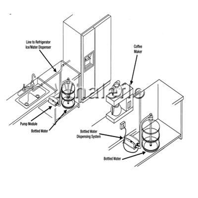 bottle water dispensing system