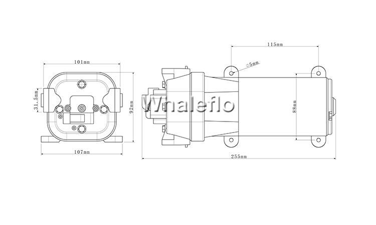 whaleflo diaphragm water pump whaleflo diaphragm water pump