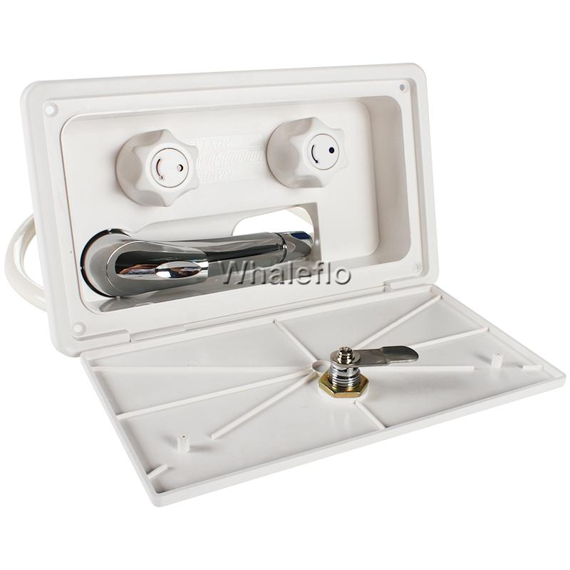 whaleflo rv exterior shower kit