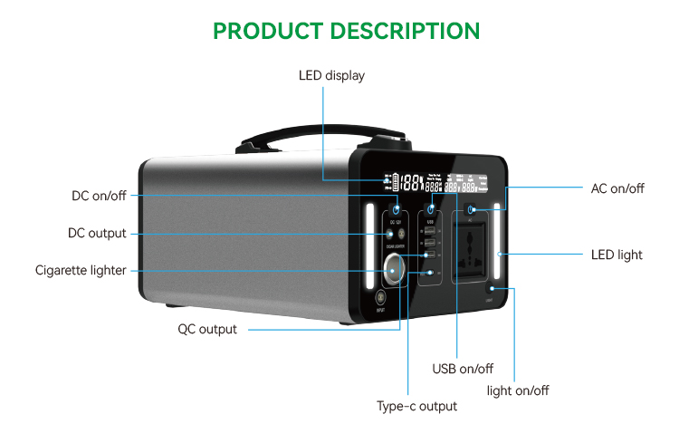 whaleflo portable power station