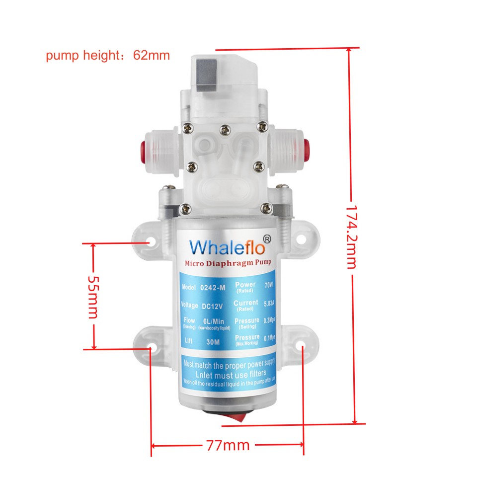 Whaleflo food pump