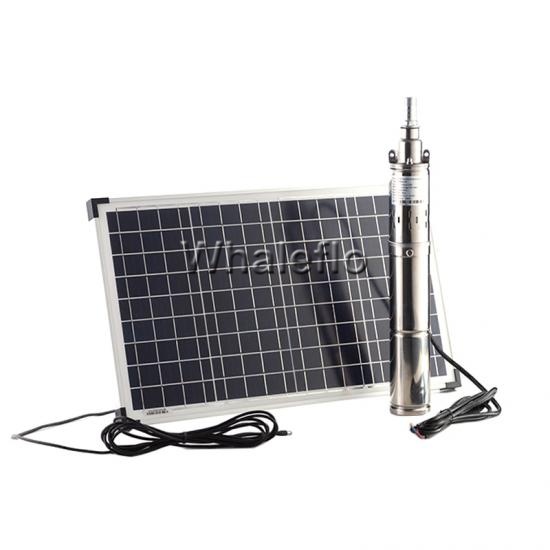 high flow screw brushless solar pump