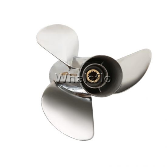 thumbnail image 2 of 13.5 X 15 Aluminum Propeller – 3-Blade Standard Rotation – Fits Yamaha Outboards 50-130HP – 6E5-45947-00-EL 2 of 3