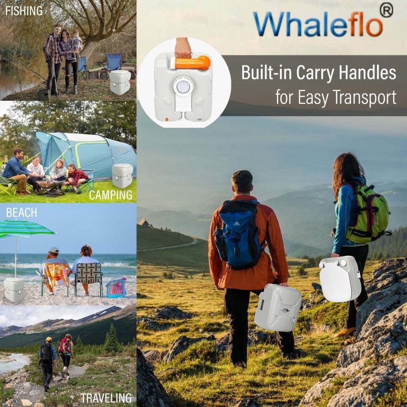 Whaleflo RV Camping Outdoor Portable Toilet