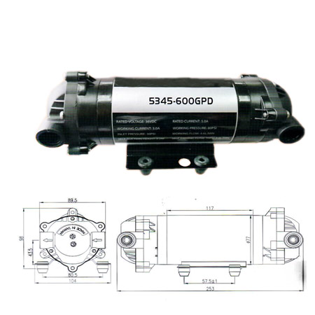 New Double Pump RO Pump